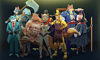 Character illustration Design (Kendu Inu)