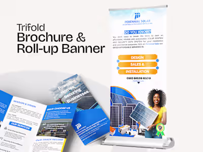 I designed marketing materials for