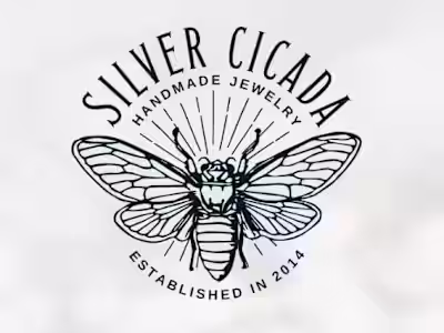 Handmade Jewelry Logo Design Template