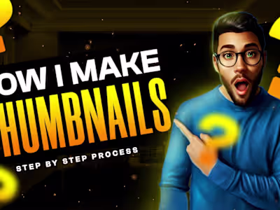 Youtube Thumbnail Design