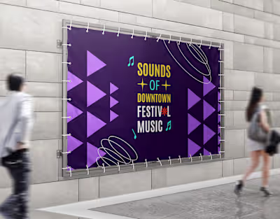 Sounds of Downtown Music Festival : Website & Branding
