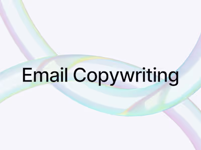 Email Sequence Copywriting with high Open rate and CTR