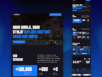 JFCrafters • Creative design and Webflow development