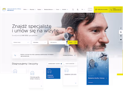 Medincus web design