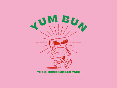 YUM BUN Cheeseburger Taco Brand