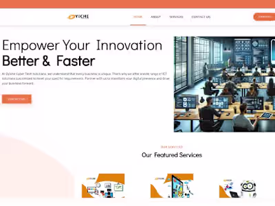 Oyiche Tech – Innovating Tomorrow, Today