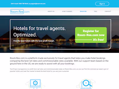 Room-Res.com - Wholesale Hotel Bookings for Travel Agents