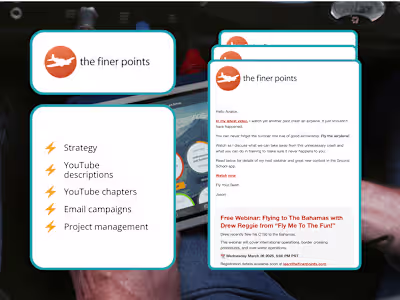 Take to the skies with efficient email communication