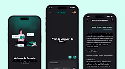 BornoAI Application Design