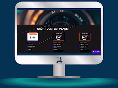 Wix Redesign & Business Strategy