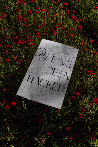 We've been hacked!  | Identity design