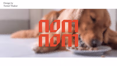 Nom Nom Pet Food Branding :: Behance