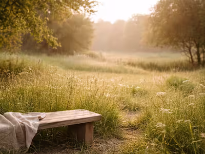 A place is being built, but no one has experienced it yet