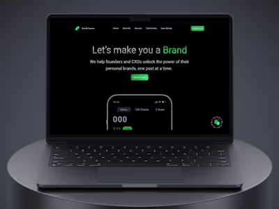 Framer Website for 6 Figure Agency