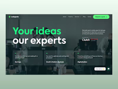 Software Development Agency Website