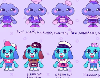 Online Cosmic Cafe Art