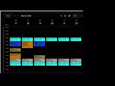 Time Blocking Calendar Management for Entrepreneurs