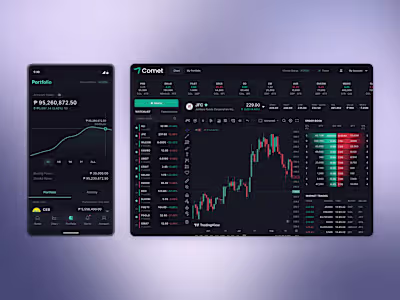 Comet: A step towards a modern stock trading platform