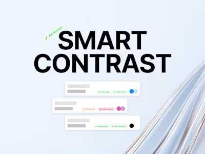 Smart Contrast: Framer Plugin for Accessibility Testing