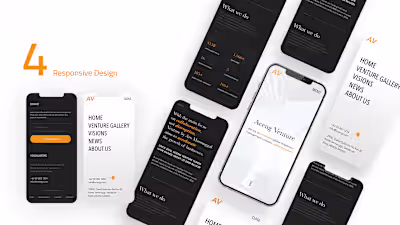 UI/UX Design - Corporate Website Design