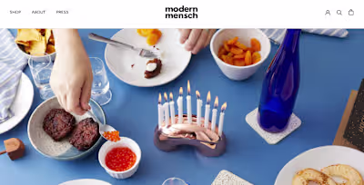 Shopify website redesign