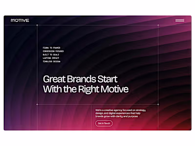 Introducing Motive — my 6th