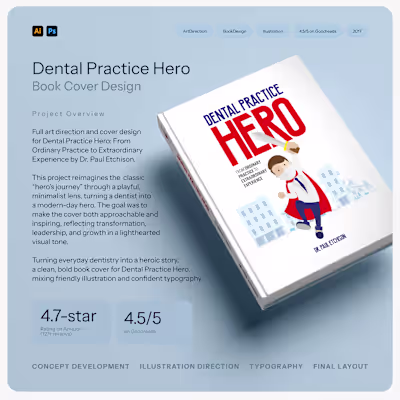 Full art direction and cover design for Dental Practice Hero...