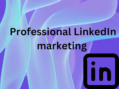 Professional LinkedIn marketing + optimization