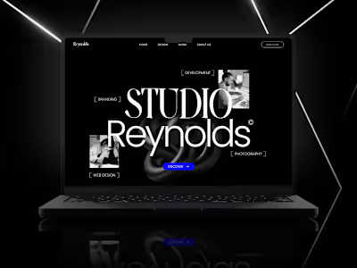 Design Studio Landing Page