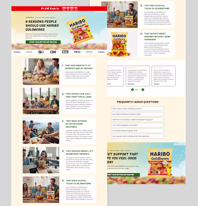 Just finished a conversion-ready listicle page for Haribo Go...