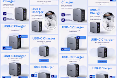Power Charger Amazon Ecommerce Template Pack