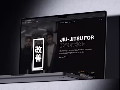 Kaizen Fightworks Website - Framer Development
