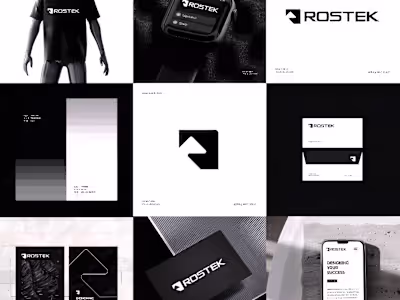 BRANDING FOR ROSTEK :: Behance