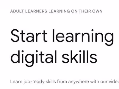 Google's Applied Digital Skills: Influencer Campaign 