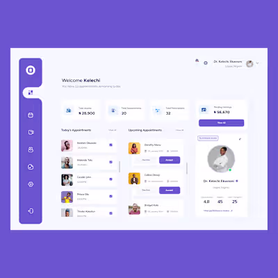 Afri-Health - Designed with Figma, Web App Dev with Wordpress