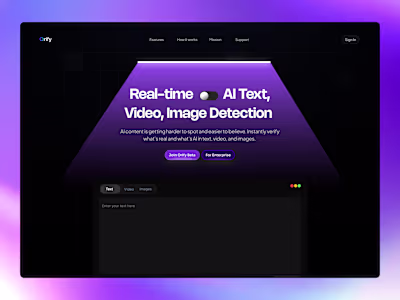 Redesigning Orify's Website for Trust and Clarity