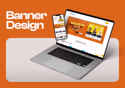 Website Banner Design for Edu Startup