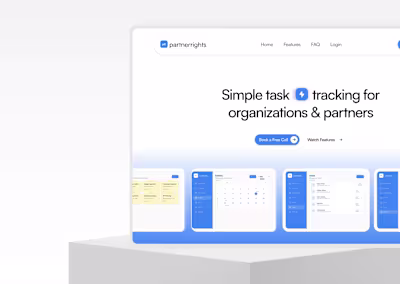 PartnerRights — Partner & Task Management Platform