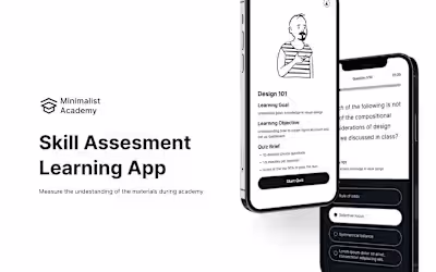 Minimalist Academy — An Skill Assessment App for Measure Student