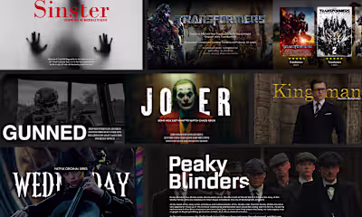 Film Pitch Deck Presentations
