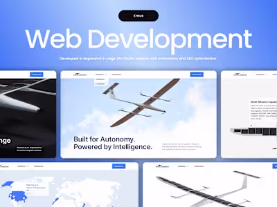 We built a clean, fully responsive 2-page website for an inn...