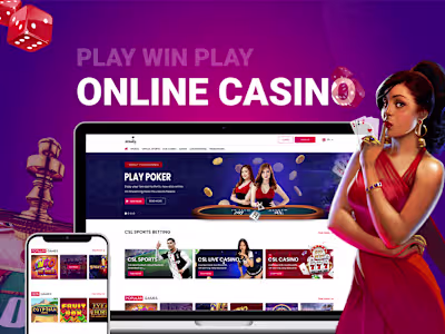 Online Casino on Behance