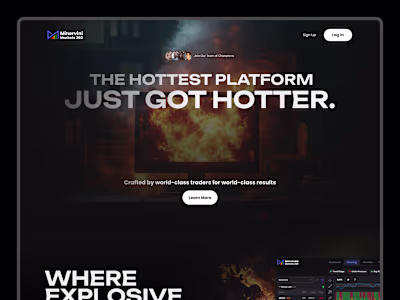 Minervini Markets 360 Trading Platform Website