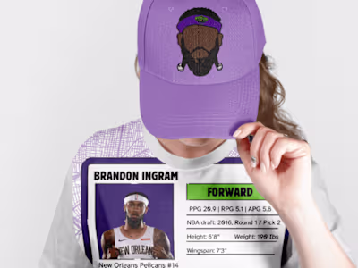 A new style of NBA merchandise