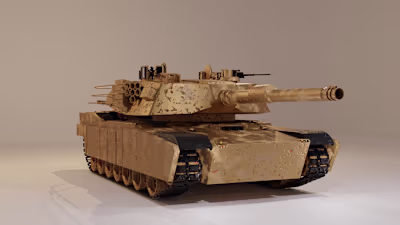 M1 Abrams Tank on Behance