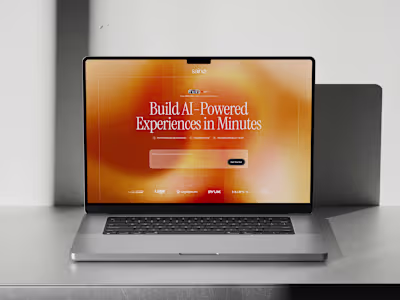 Saino: AI SaaS Product Website Design