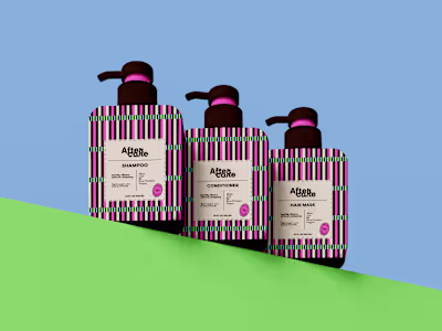 Aftercare - Haircare Brand Identity and Packaging