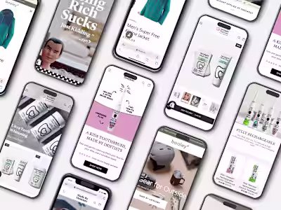 Landing Page Design in Replo & Shopify