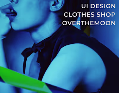 OVERTHEMOON- e-commerce project