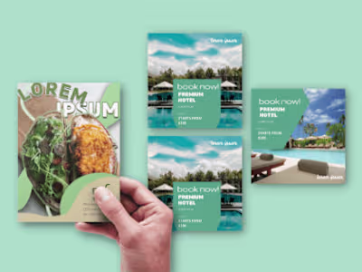 Digital and Social Media Graphics, Posters and Ads